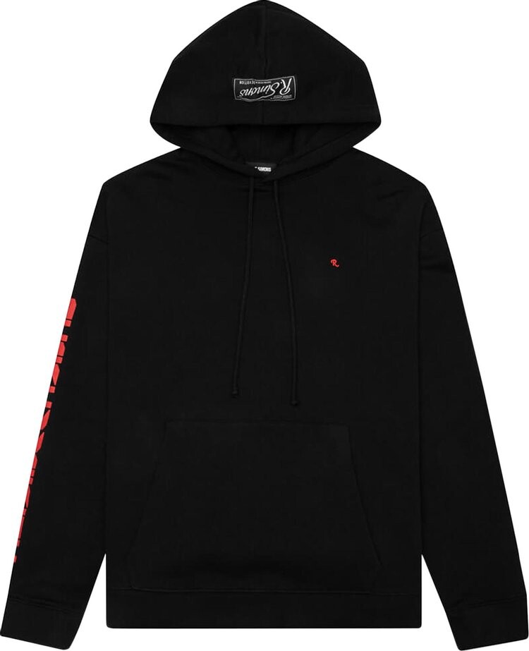 

Худи Raf Simons Synchronicity Print Hoodie 'Black', черный