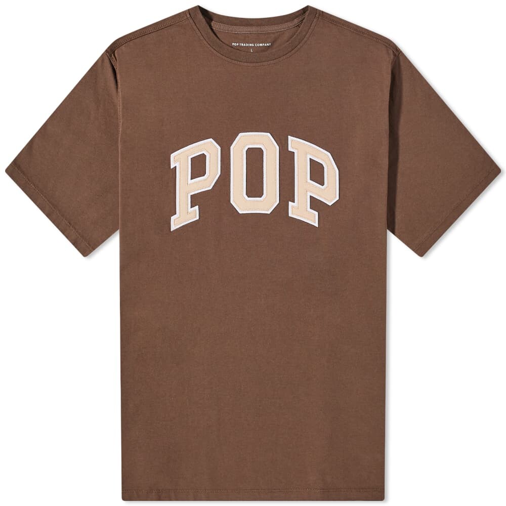 

Футболка Pop Trading Company Arch Tee, Коричневый