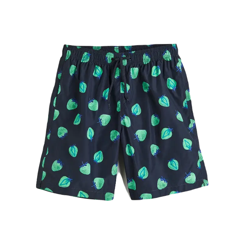 

Шорты для плавания H&M Patterned Swimwear Strawberries, темно-синий