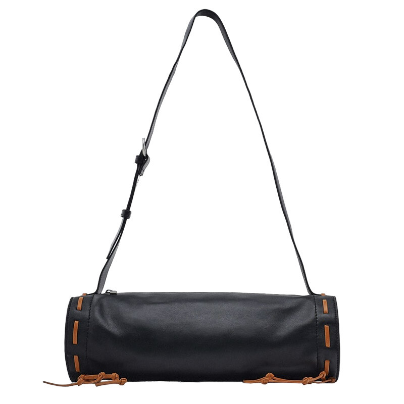 

Сумка Zara Adererror Leather With Topstitching, черный