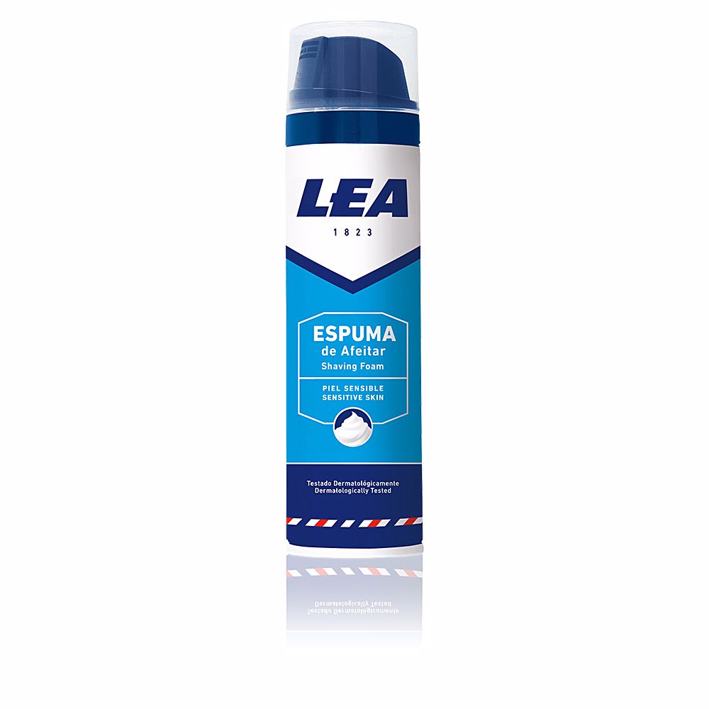 Пена для бритья Sensitive skin espuma de afeitar Lea, 250 мл цена и фото