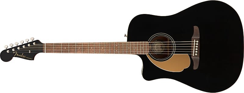 

Fender Redondo Player LH, накладка на гриф из орехового дерева, цвет Jetty Black Redondo Player LH, Walnut Fingerboard,