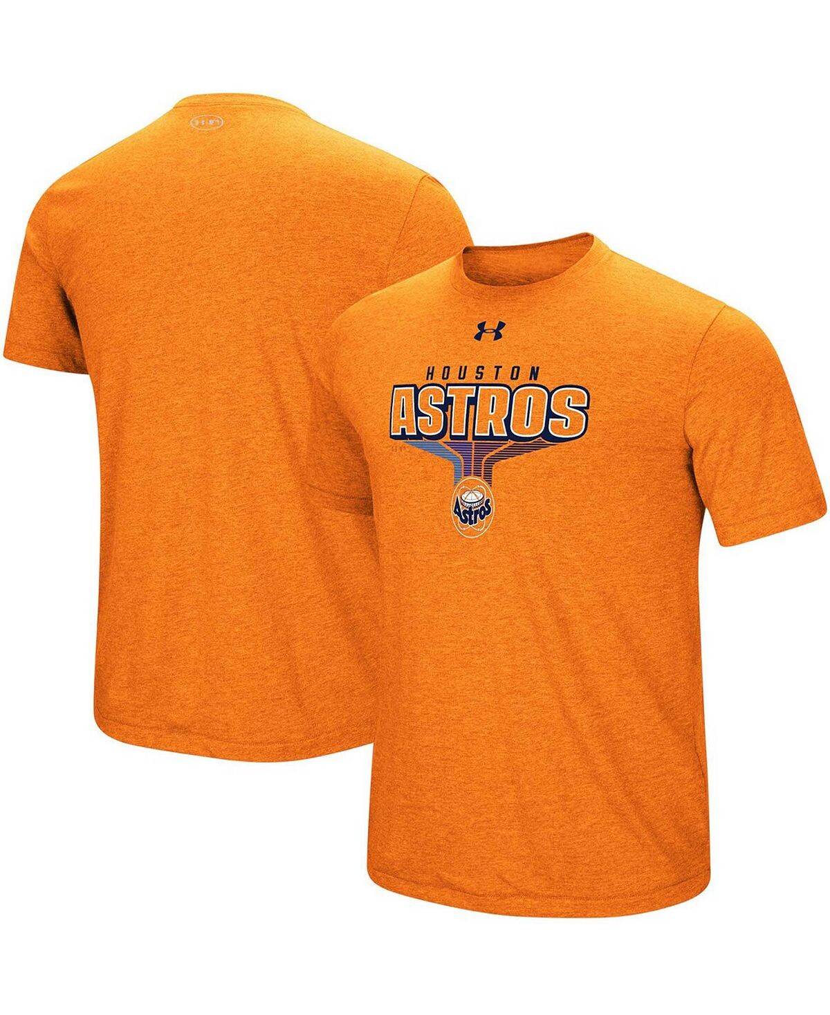 

Мужская футболка big and tall orange houston astros cooperstown collection breakout play tri-blend Under Armour