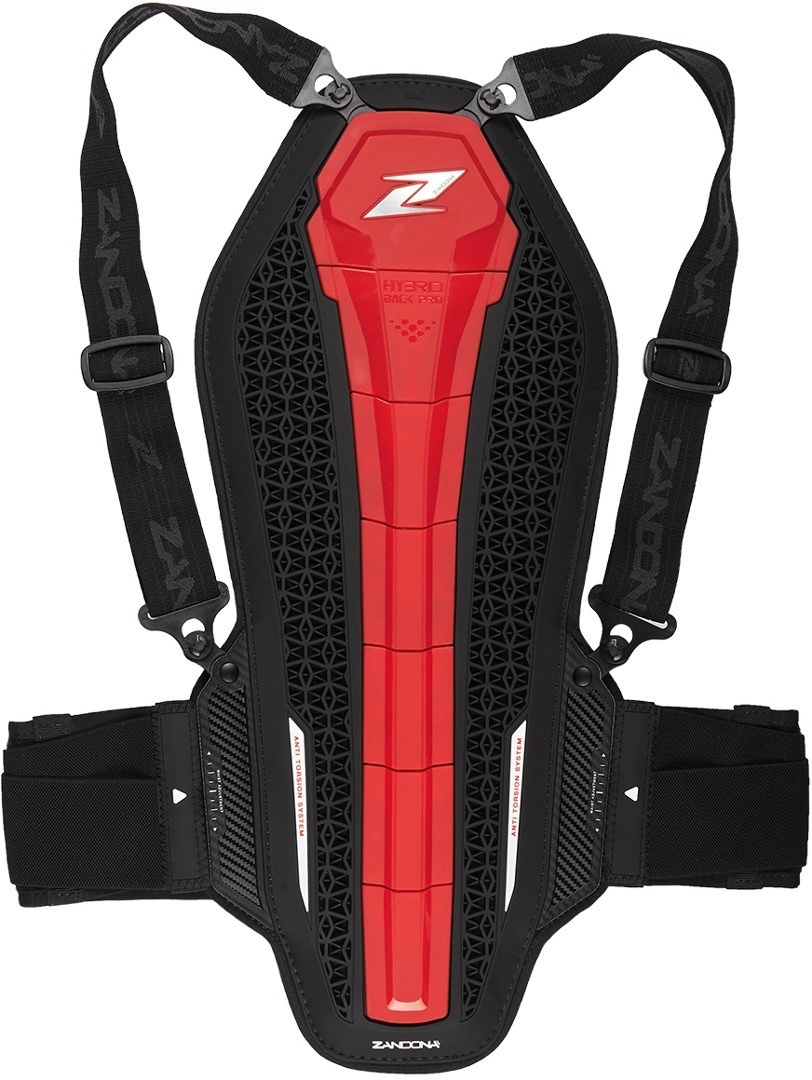 Защита Zandona Hybrid Back Pro X7 спины, красная