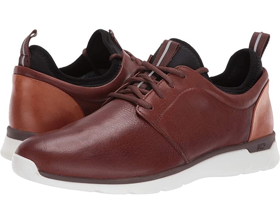 

Кроссовки Waterproof XC4 Casual Dress Plain Toe Prentiss Sneaker Johnston & Murphy, красное дерево водонепроницаемый полное зерно