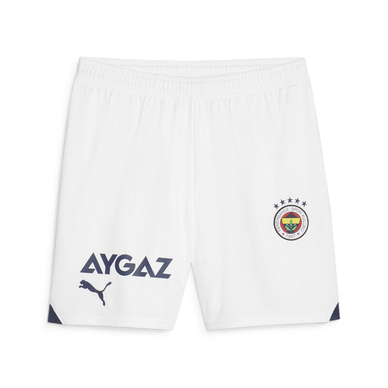 

Футбольные шорты Fenerbahçe SK мужские PUMA белые средневековые синие