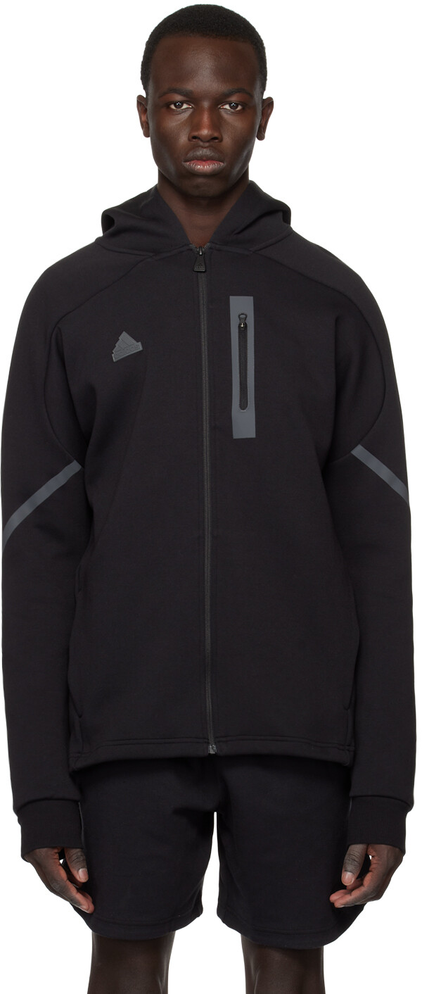 

Черная куртка Designed For Gameday adidas Originals, Черный