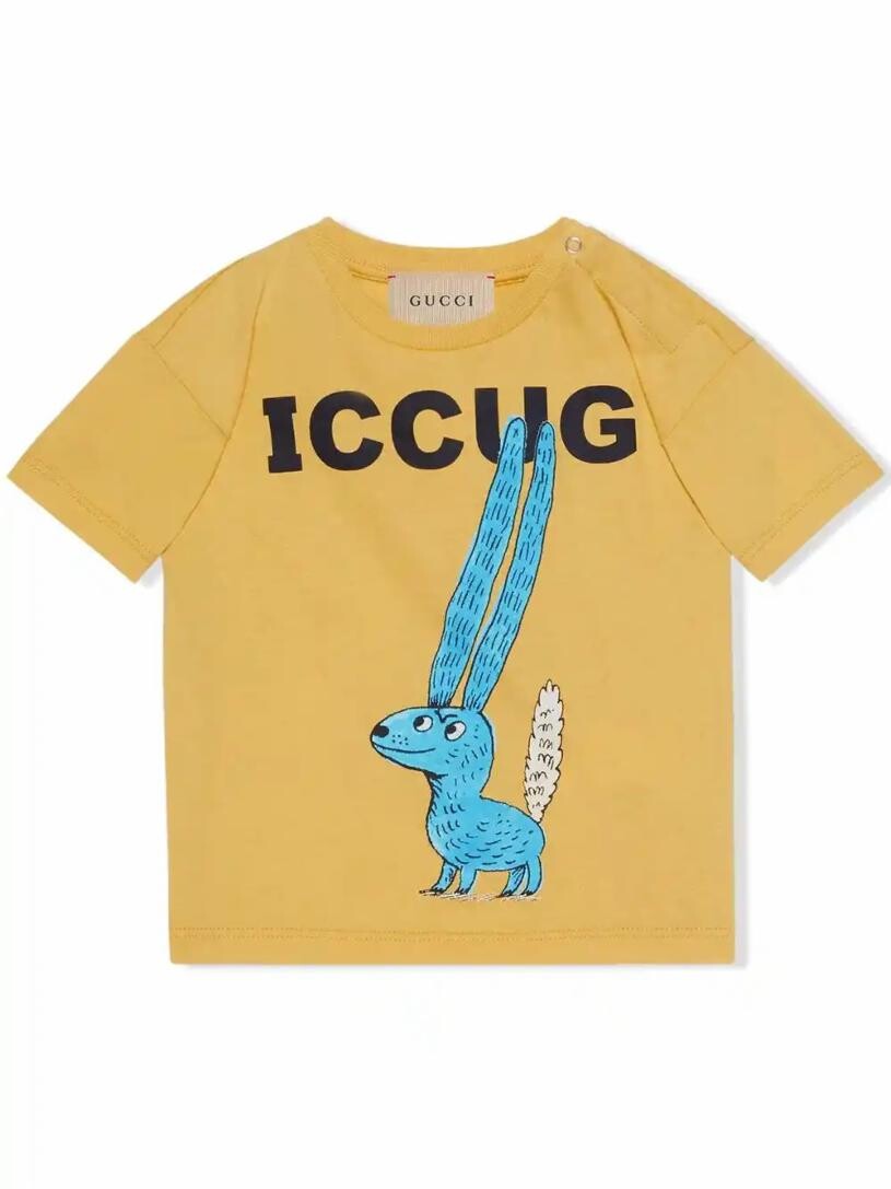 

Футболка с принтом Gucci