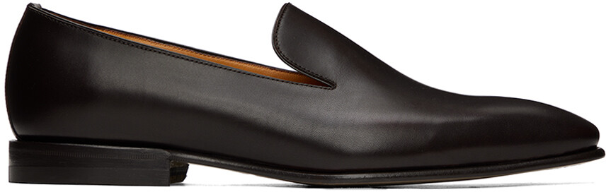

Коричневые лоферы Djan Manolo Blahnik