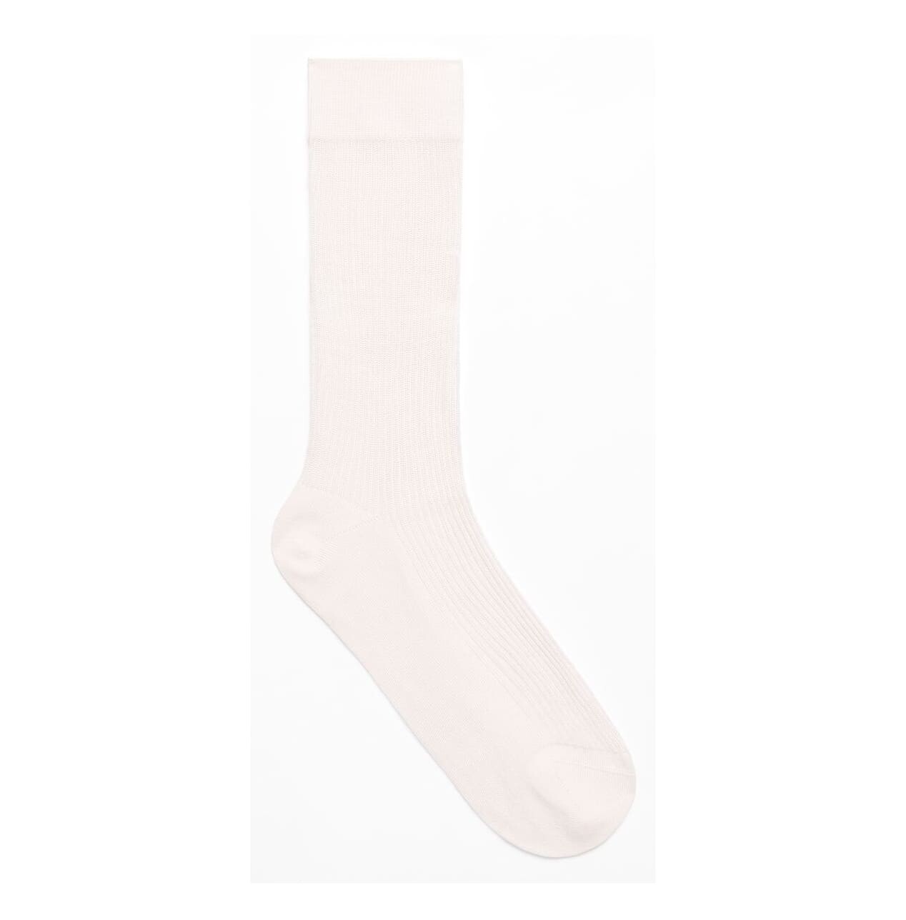 

Носки Oysho Ribbed Silk Classic, экрю