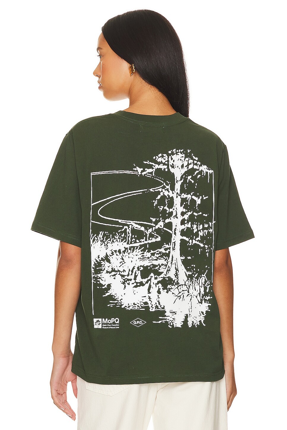 

Футболка Museum of Peace and Quiet Q.p.c. T-shirt, цвет Forest