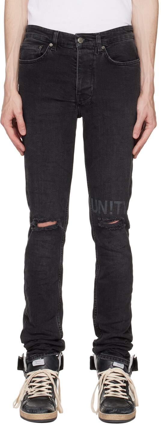 

Черные джинсы Chitch Krow Unity Ksubi