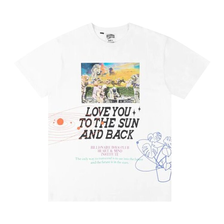 

Футболка Billionaire Boys Club Sunflare Short-Sleeve Knit 'White', белый