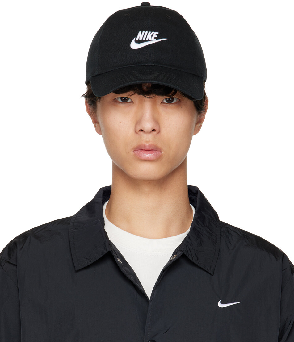 

Черная кепка Sportswear Heritage86 Futura с эффектом потертости Nike
