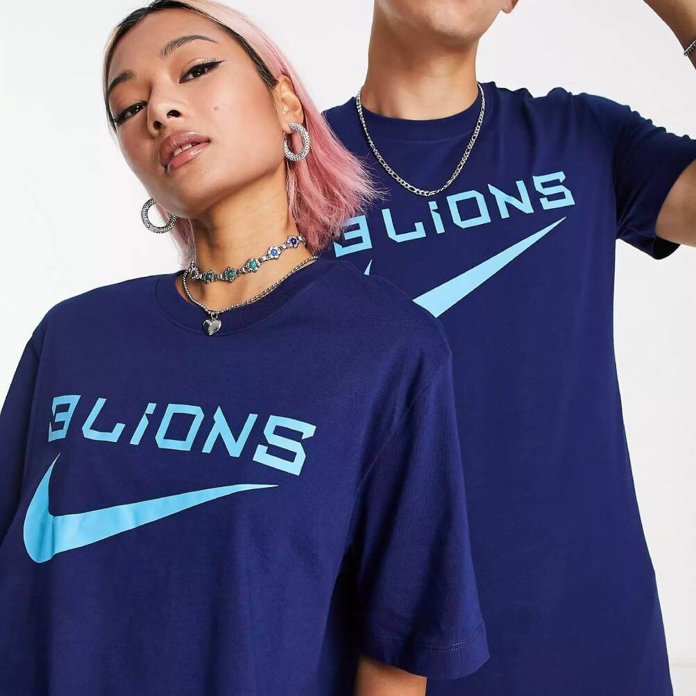 

Футболка Nike Football World Cup 2022 England, сине-голубой