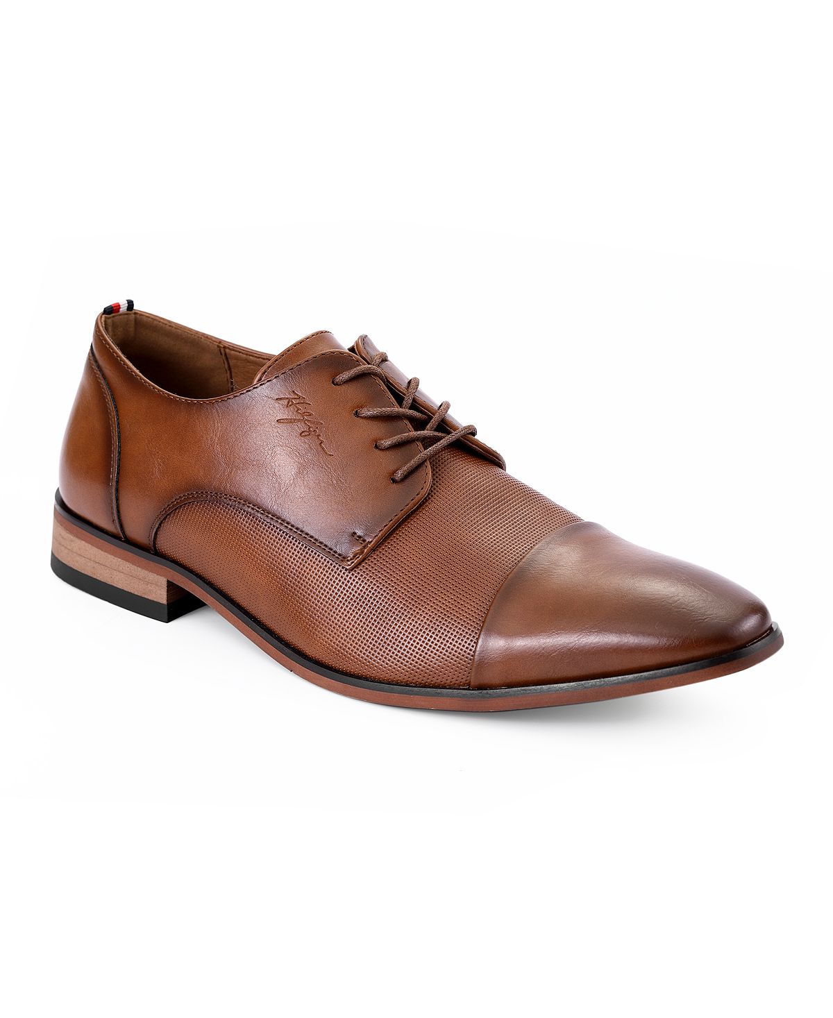 Мужские туфли-оксфорды sheldon на шнуровке Tommy Hilfiger, коричневый