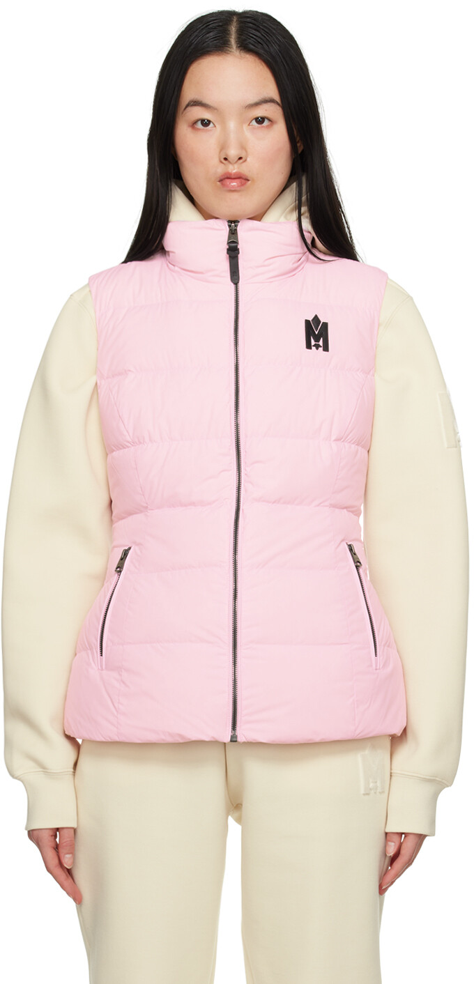 

Розовый пуховый жилет Gisela Mackage