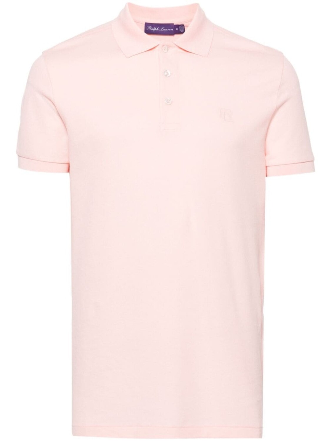 

Рубашка поло с вышитым логотипом Ralph Lauren Purple Label, розовый