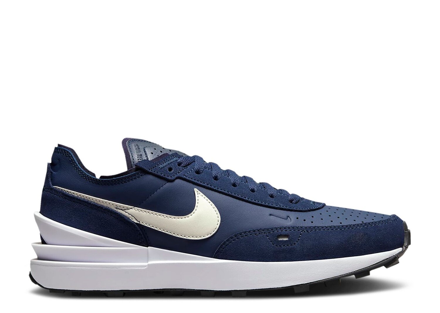 

Кроссовки Nike Waffle One Leather 'Midnight Navy', синий