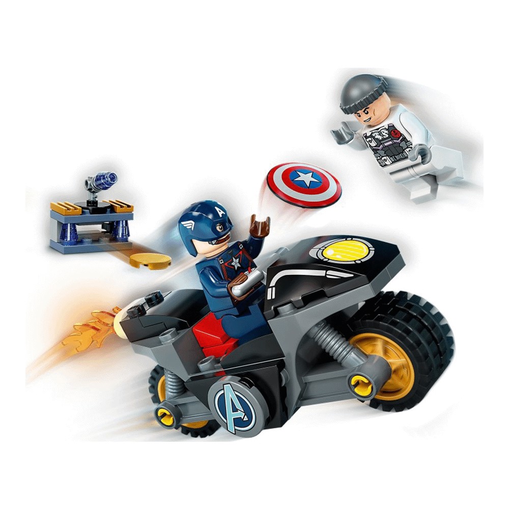 Заказать Конструктор LEGO Super Heroes 76189 Дуэль между капитаном Америкой  и Гидрой – цены, описание и характеристики в «CDEK.Shopping»