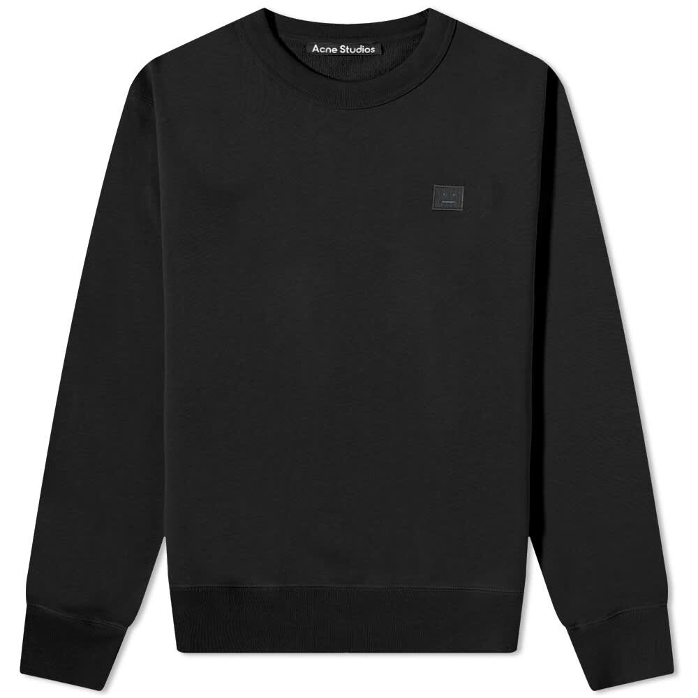 

Толстовка Acne Studios Fairah Face Crew Sweat, Черный