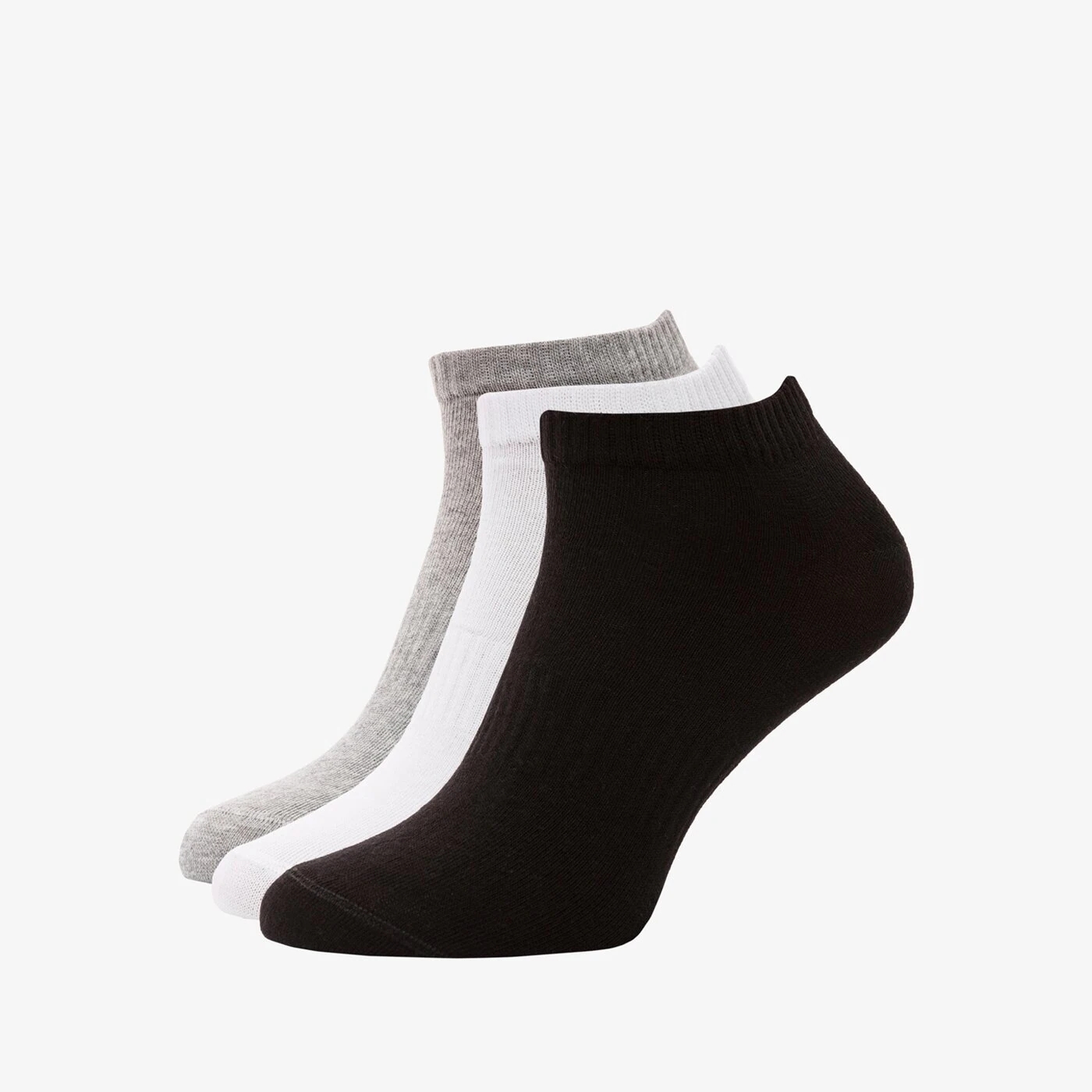 Носки Umbro Sneaker II микс, 3 пары, серый / черный / белый