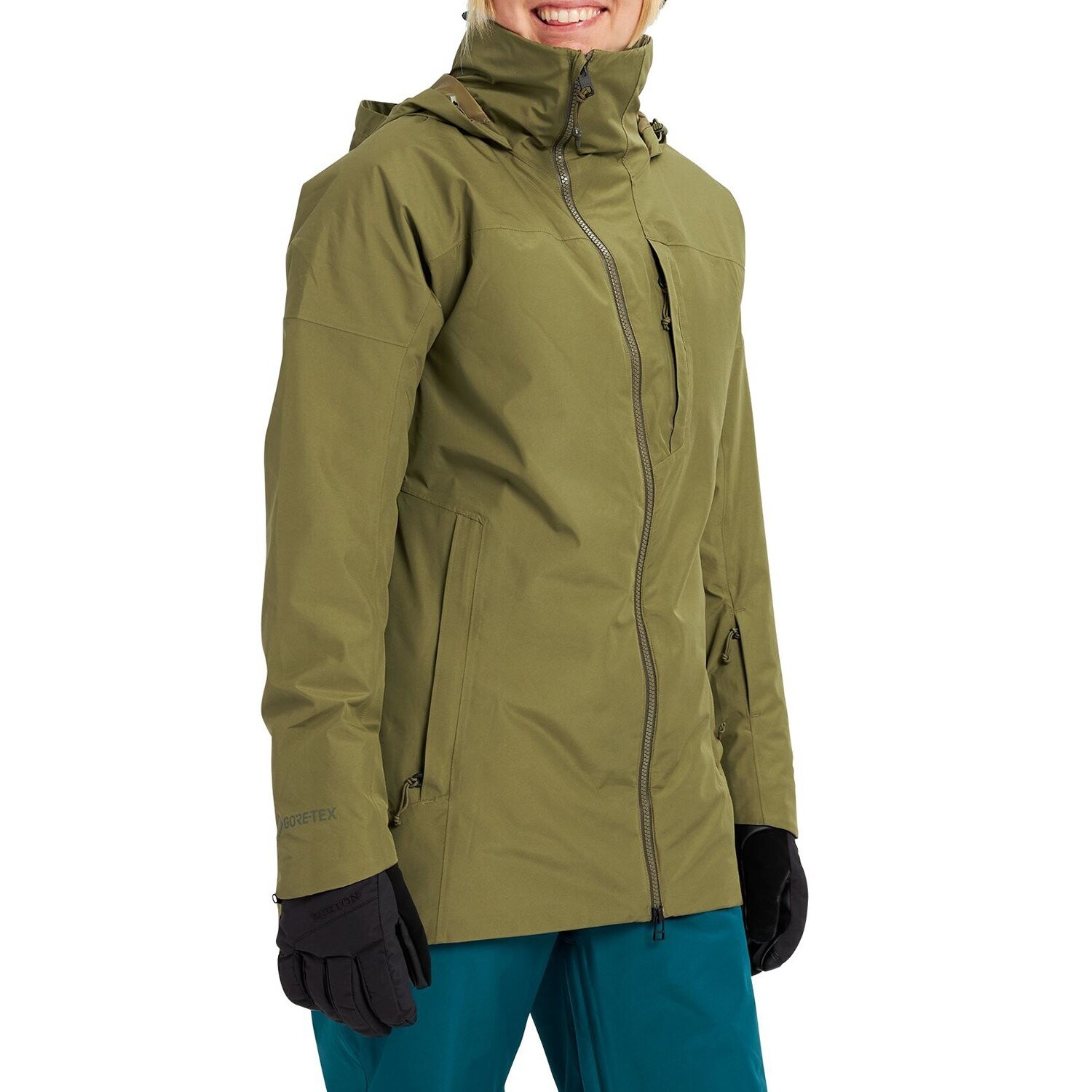 

Куртка Burton Goretex Pillowline, зеленый