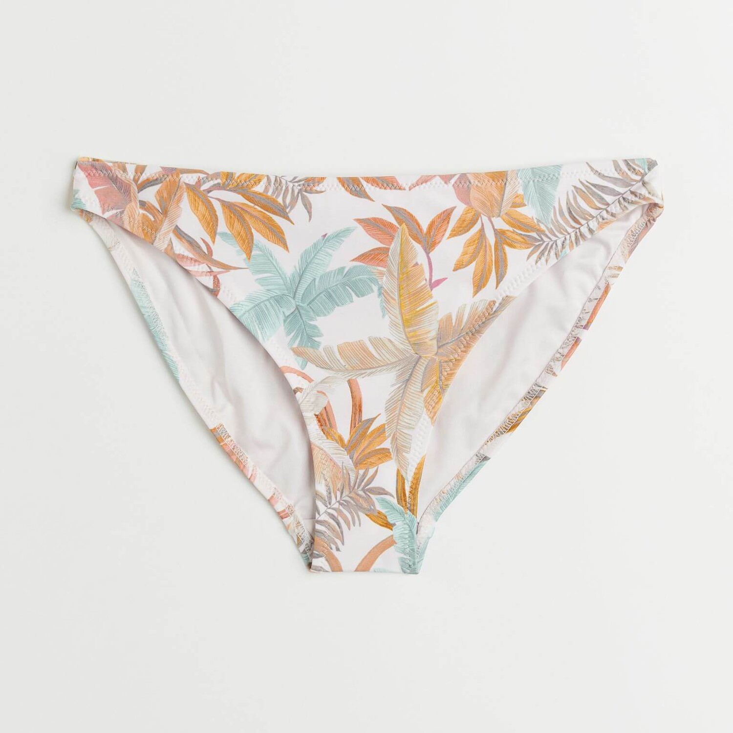 

Плавки бикини H&M Bottoms, белый/бежевый/зеленый