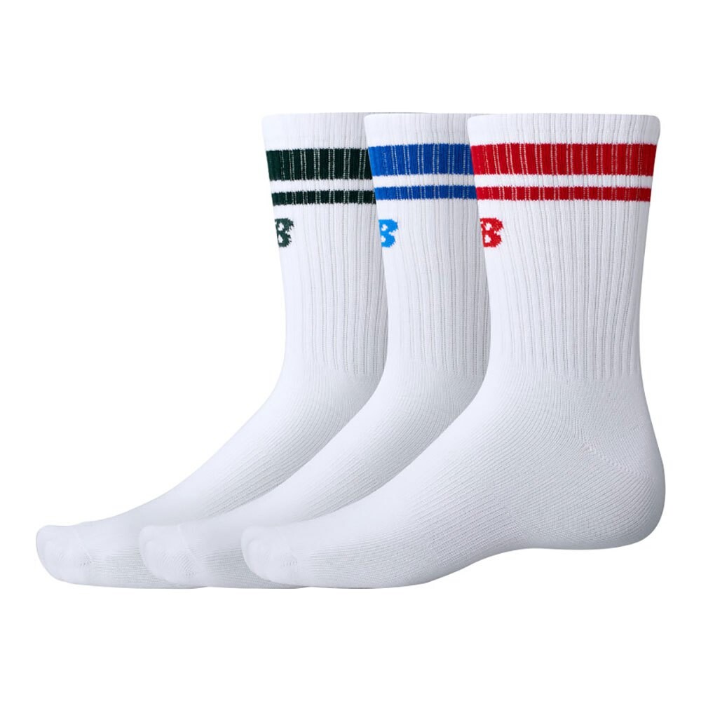 

Носки New Balance Essentials Line Midcalf 3 шт, разноцветный
