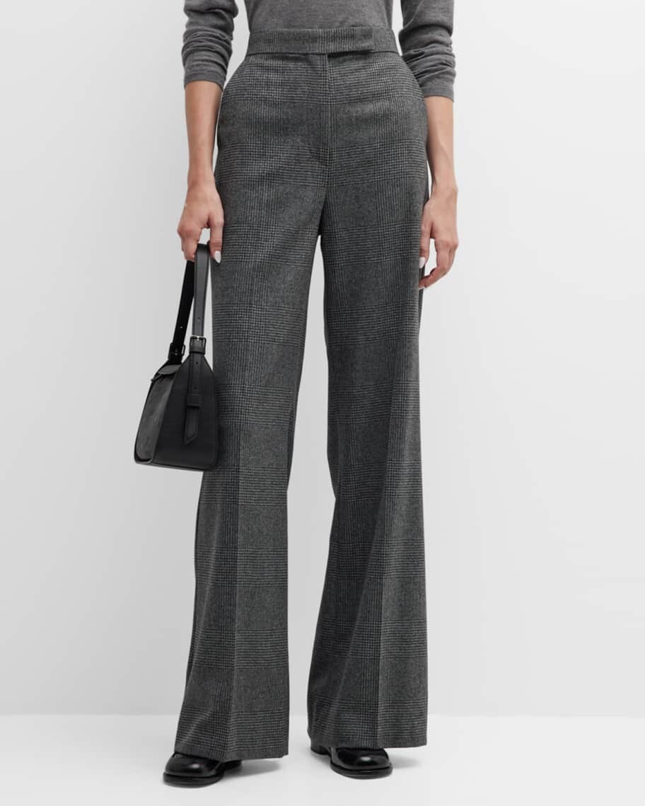 

Брюки в клетку Radioso из смесового кашемира Max Mara