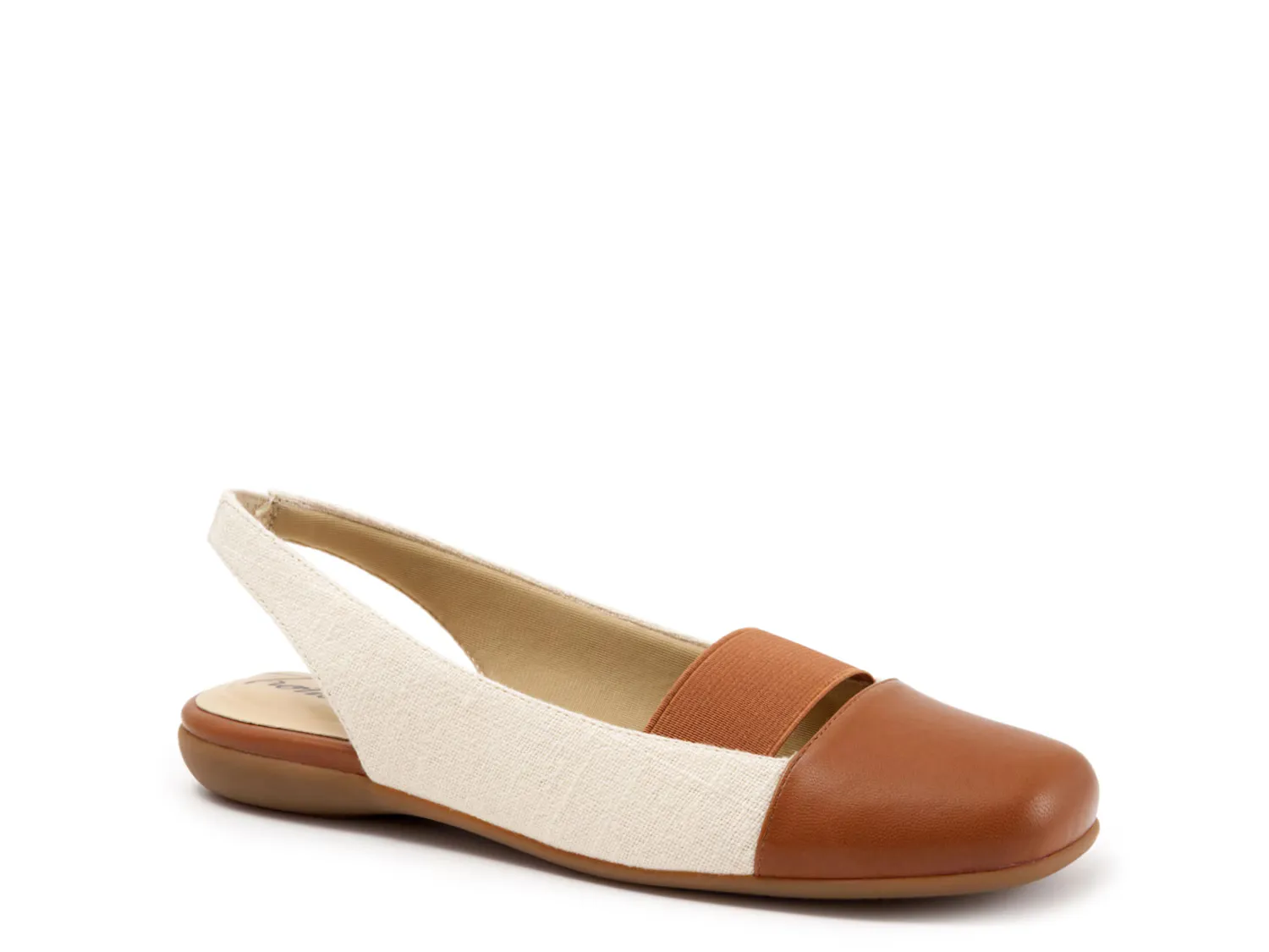 

Балетки Sarina Flat Trotters, цвет cream_cognac