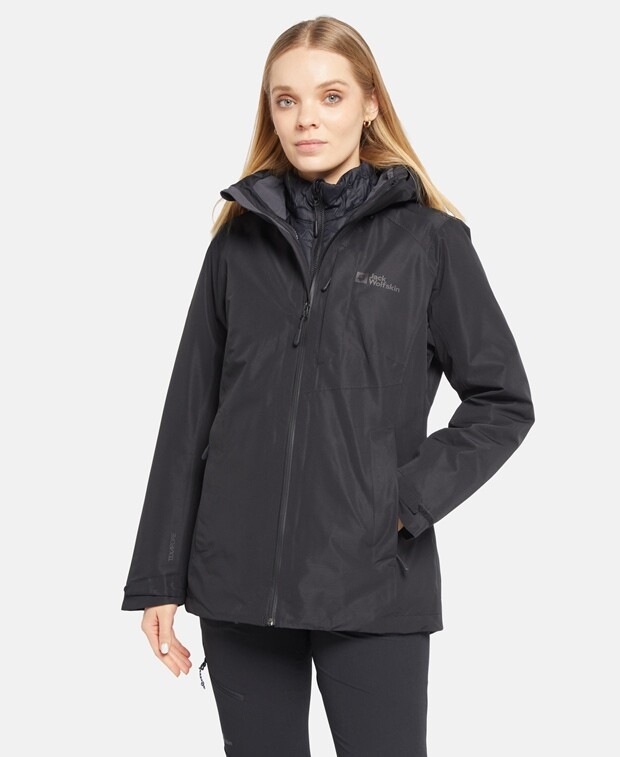 

Двойная куртка Jack Wolfskin, черный
