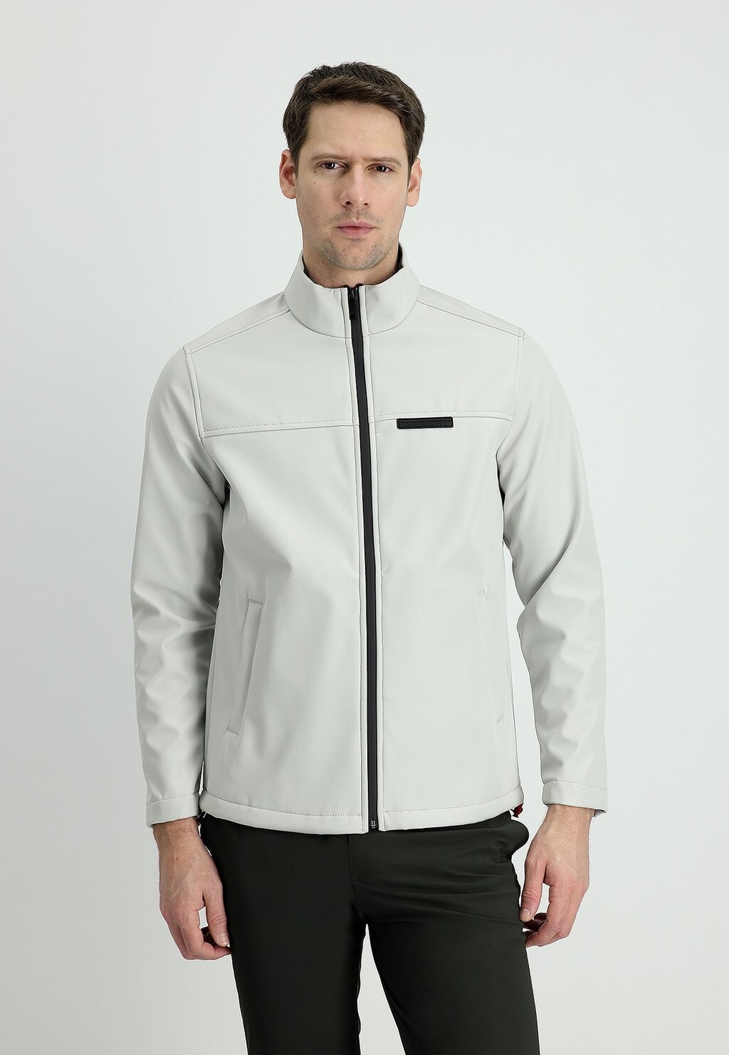 

Легкая куртка SLIM FIT WIINDPROOF Kigili, цвет light grey