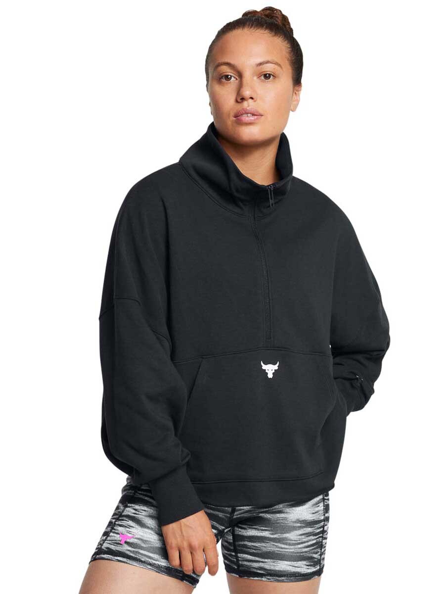 

Блуза Under Armour Pjt Rck W Half Zip Pullover, черный