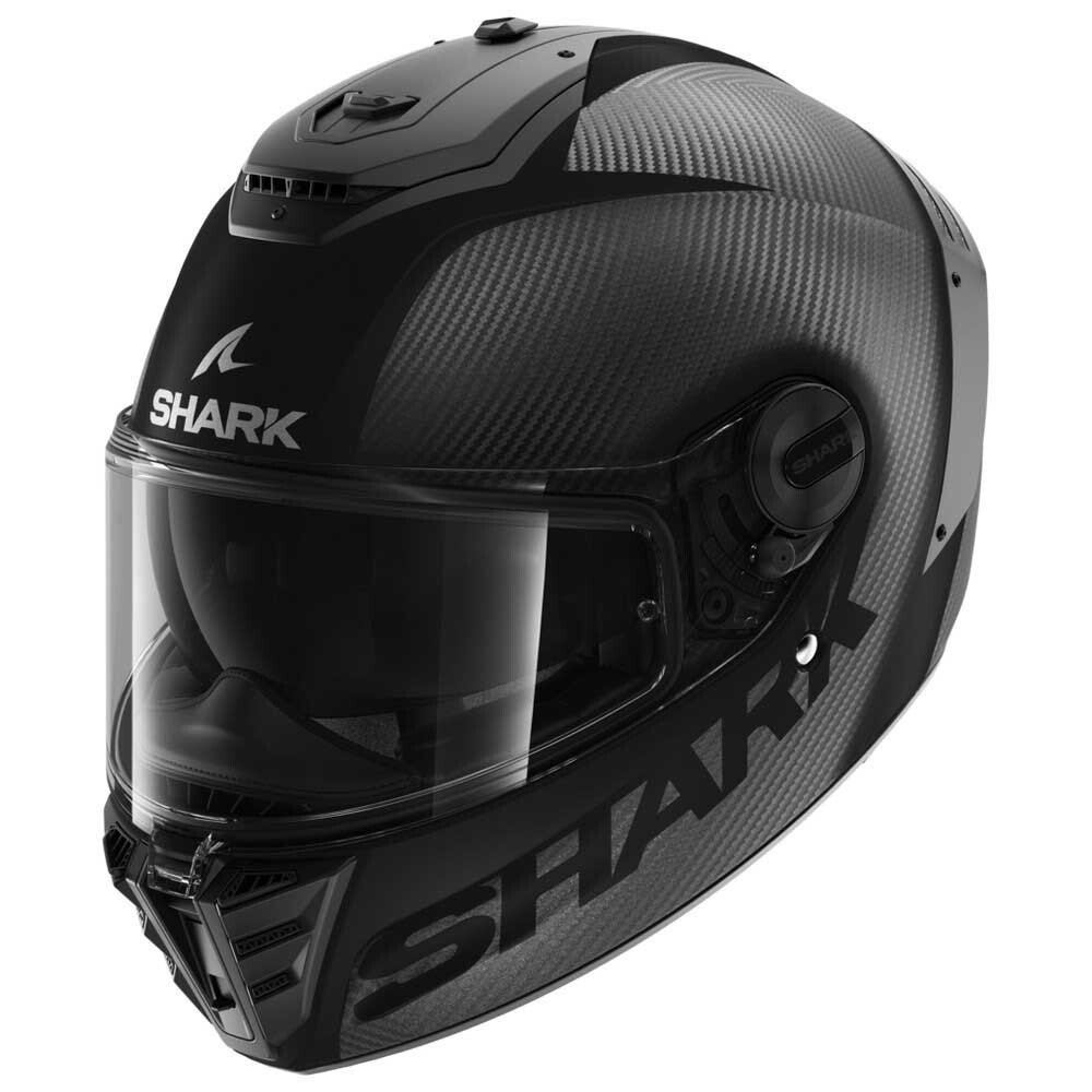 

Шлем полнолицевой Shark Spartan RS Carbon Skin, черный