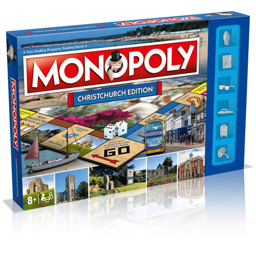 Настольная игра Monopoly: Christchurch Hasbro hasbro card game monopoly deal