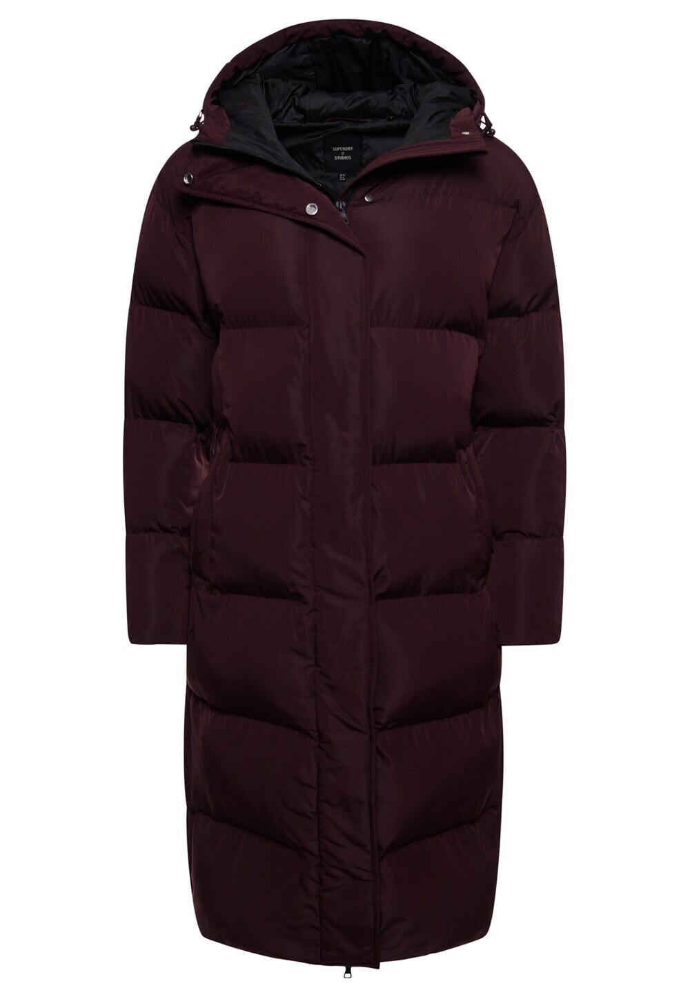 

Зимнее пальто Superdry Duvet, бургундия