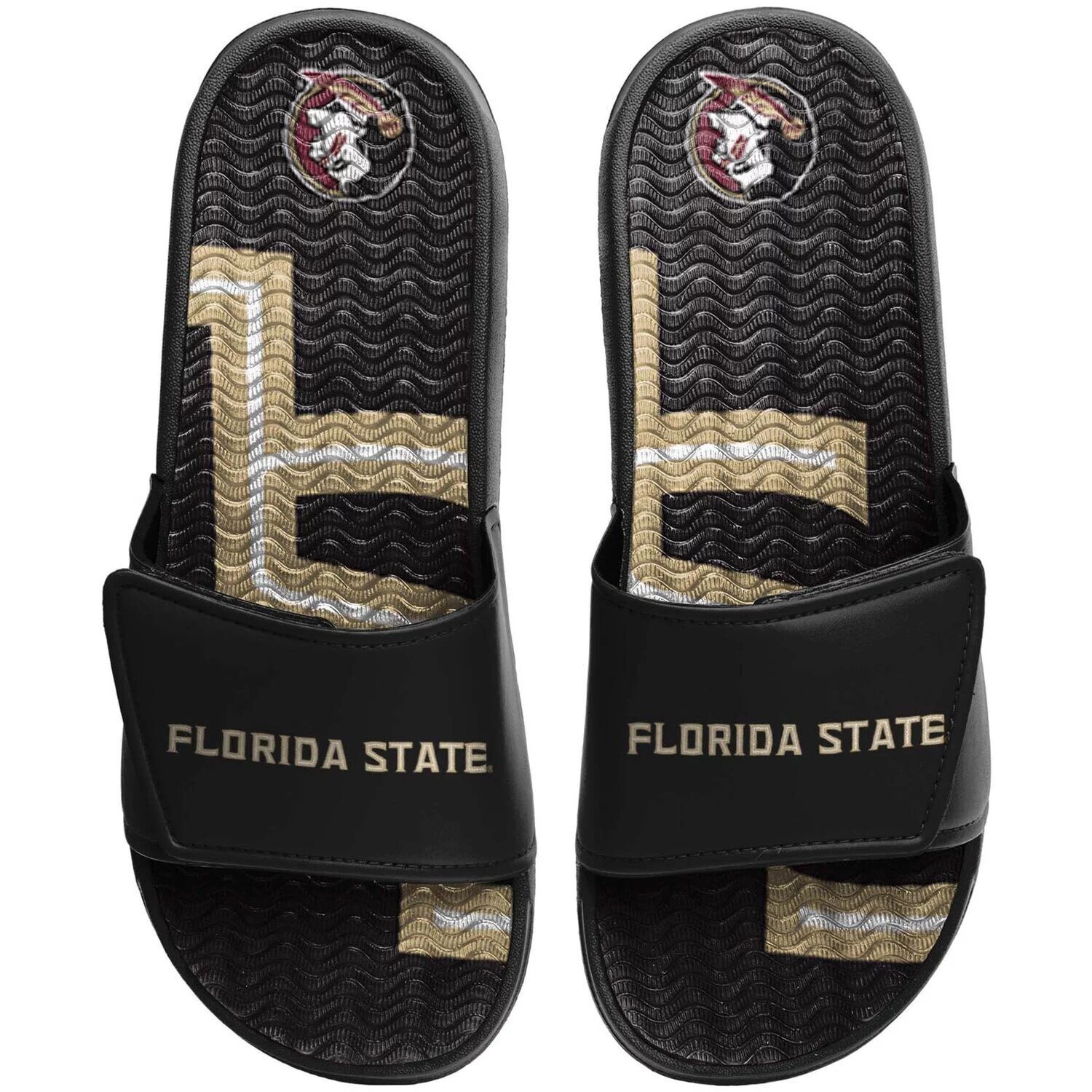 

Мужские гелевые шлепанцы FOCO Florida State Seminoles с надписью
