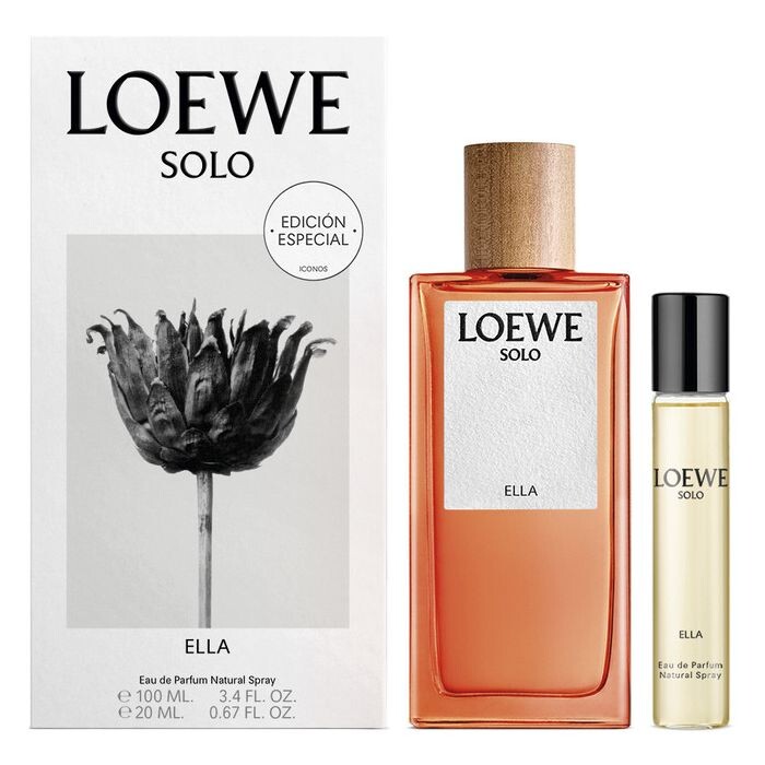 

Женская туалетная вода Solo Loewe Ella Estuche Loewe, EDP 100 ml + EDP 20 ml