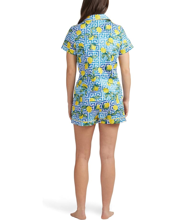 Пижамный комплект Bedhead PJs Short Sleeve Shorty Set, цвет Make Lemonade