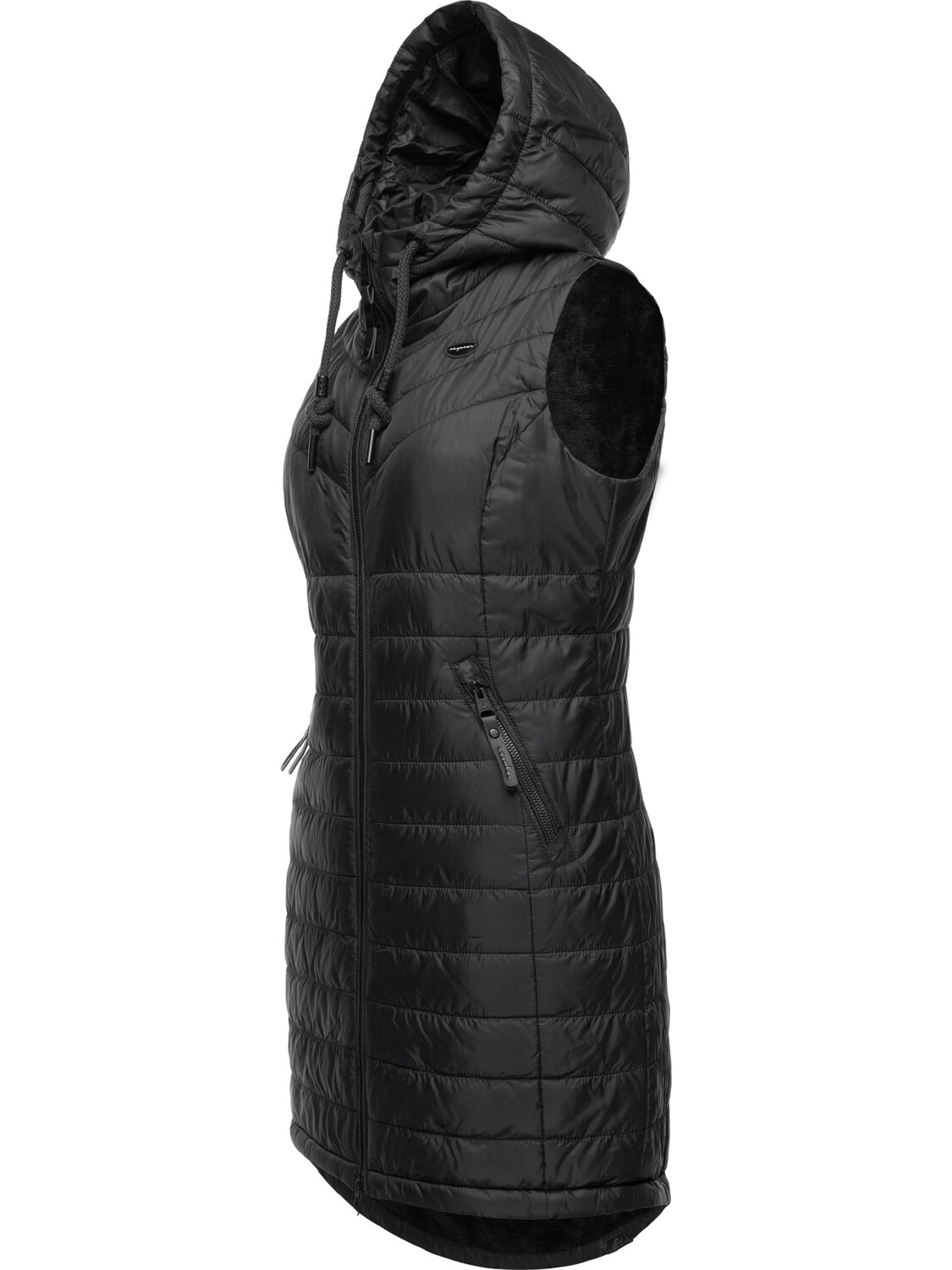 

Утепленный жилет ragwear Lucinda Vest Long, черный