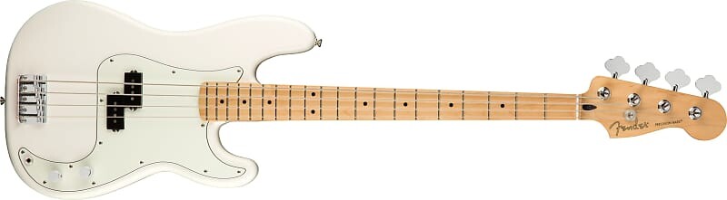

Fender Player Precision Bass, кленовый гриф, полярно-белый