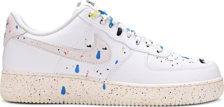 Nike air on sale force paint splatter