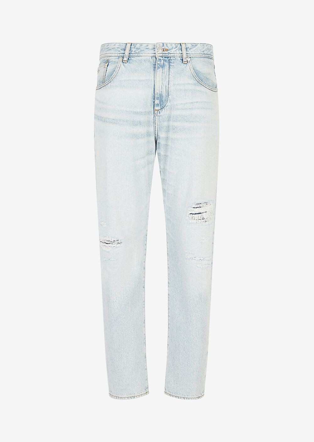 

Зауженные джинсы Armani Exchange, синий