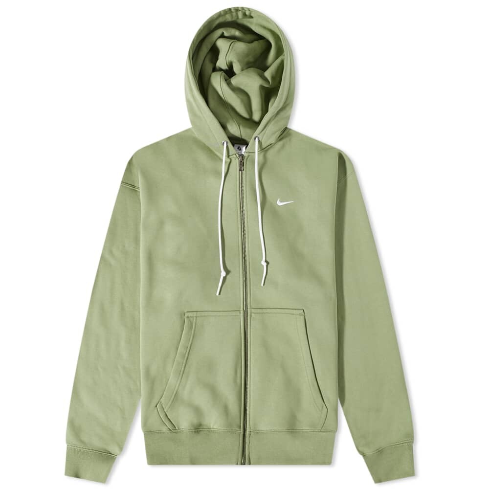 

Толстовка Nike Solo Swoosh Fleece Full Zip Hoody, Зеленый