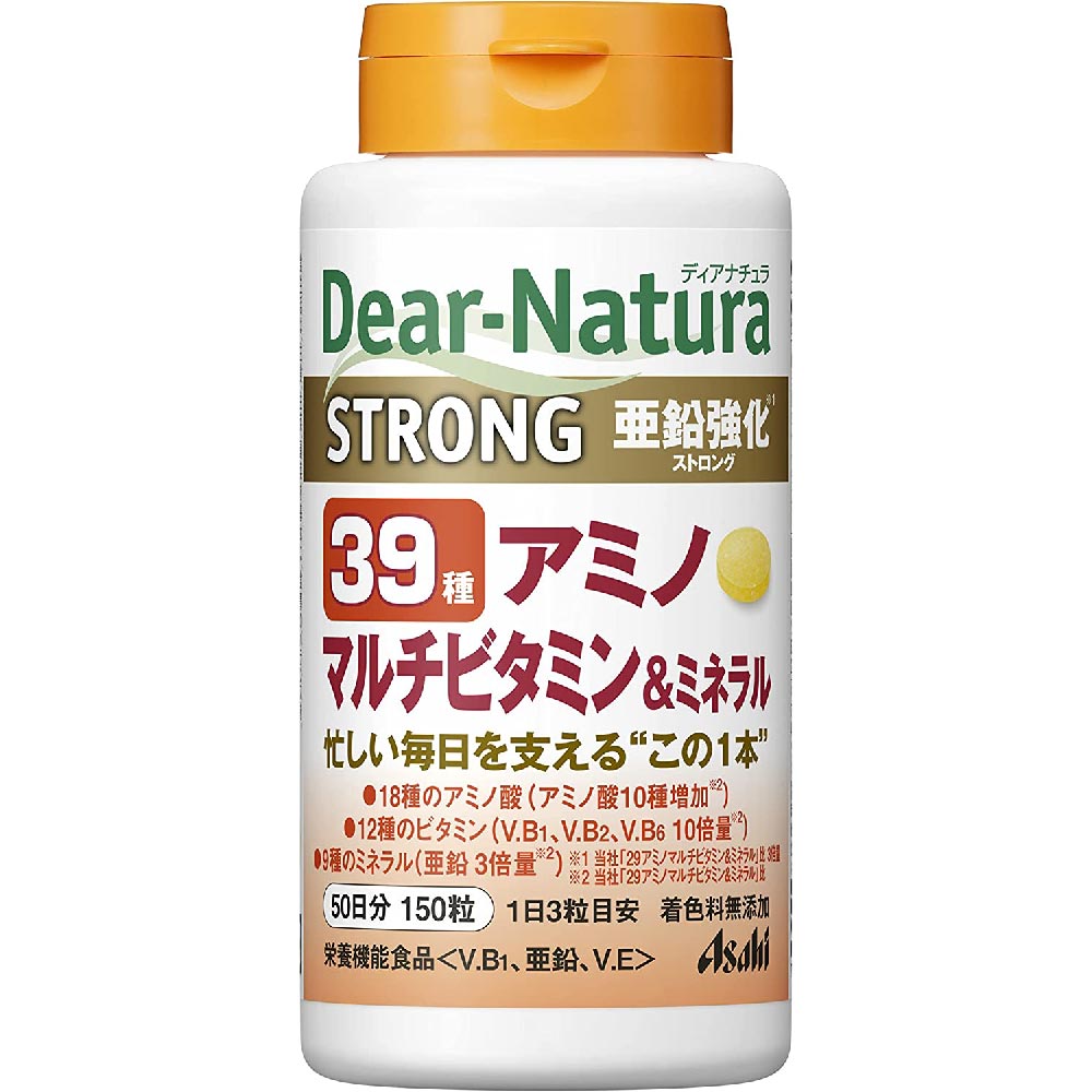 Пищевая добавка Dear Natura Strong 39 Amino, Multivitamin & Mineral, 150 таблеток