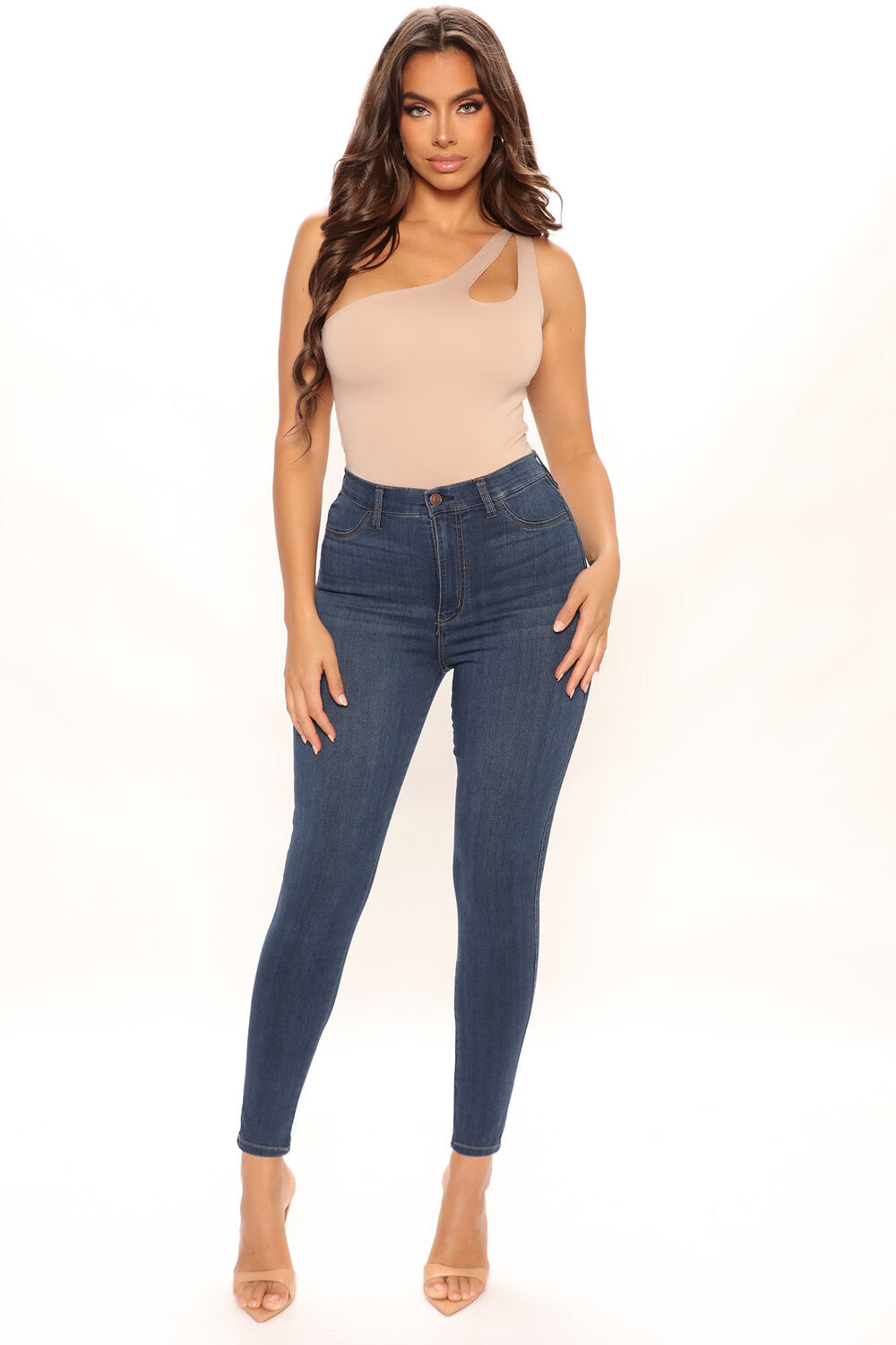 

Джинсы скинни Fashion Nova FN22805H23T, деним