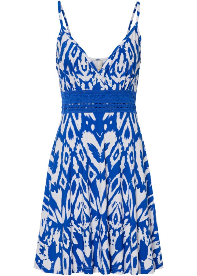 Платье Bodyflirt Boutique, синий платье с сетчатой вставкой bodyflirt boutique синий