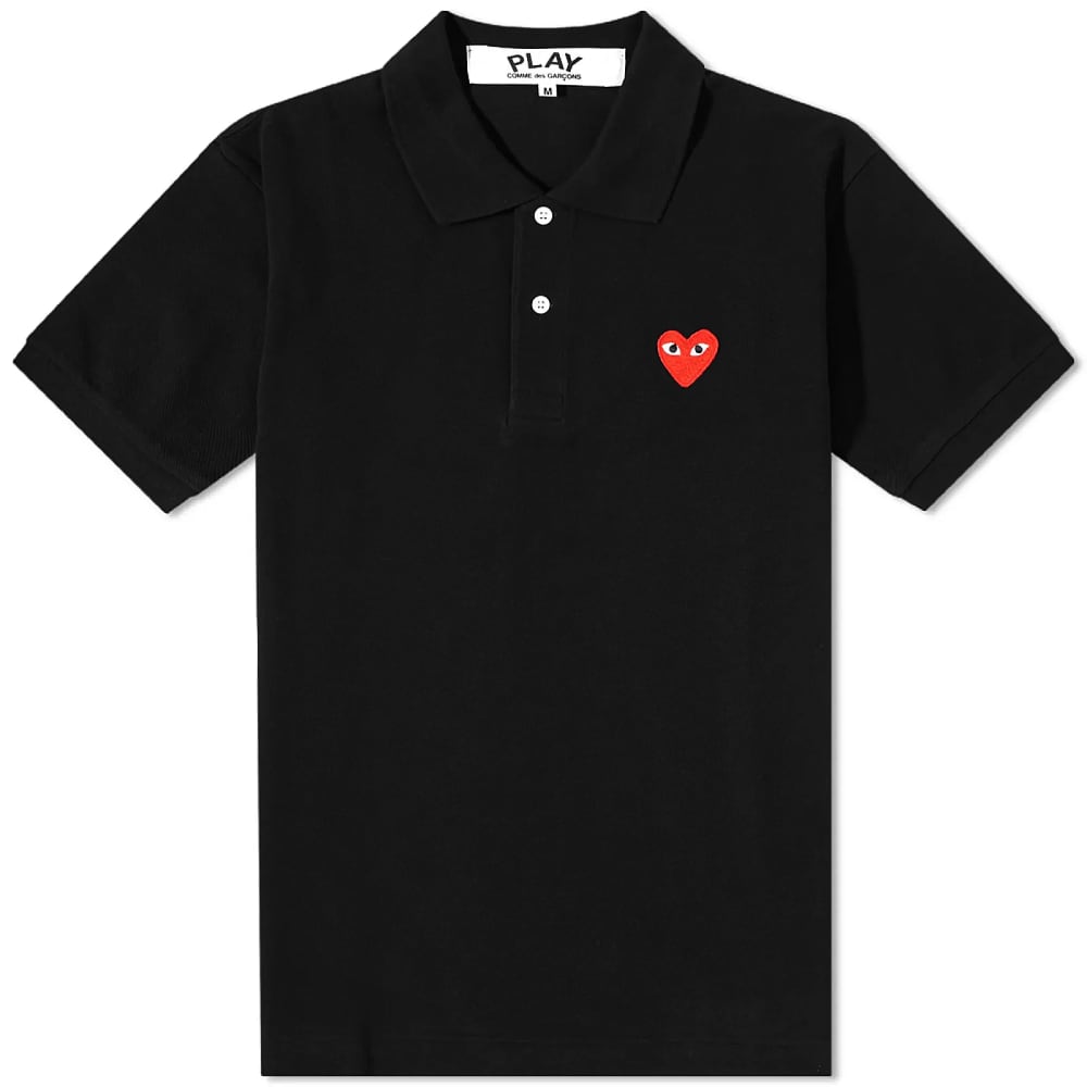 Заказать Футболка Comme des Garçons Play Red Heart Polo – цены, описание и  характеристики в «CDEK.Shopping»