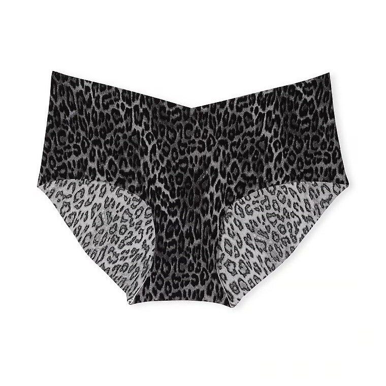 

Трусы Victoria's Secret No-Show Hiphugger In Classic, черный/серый